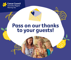Cancer Council 2023 Thank You